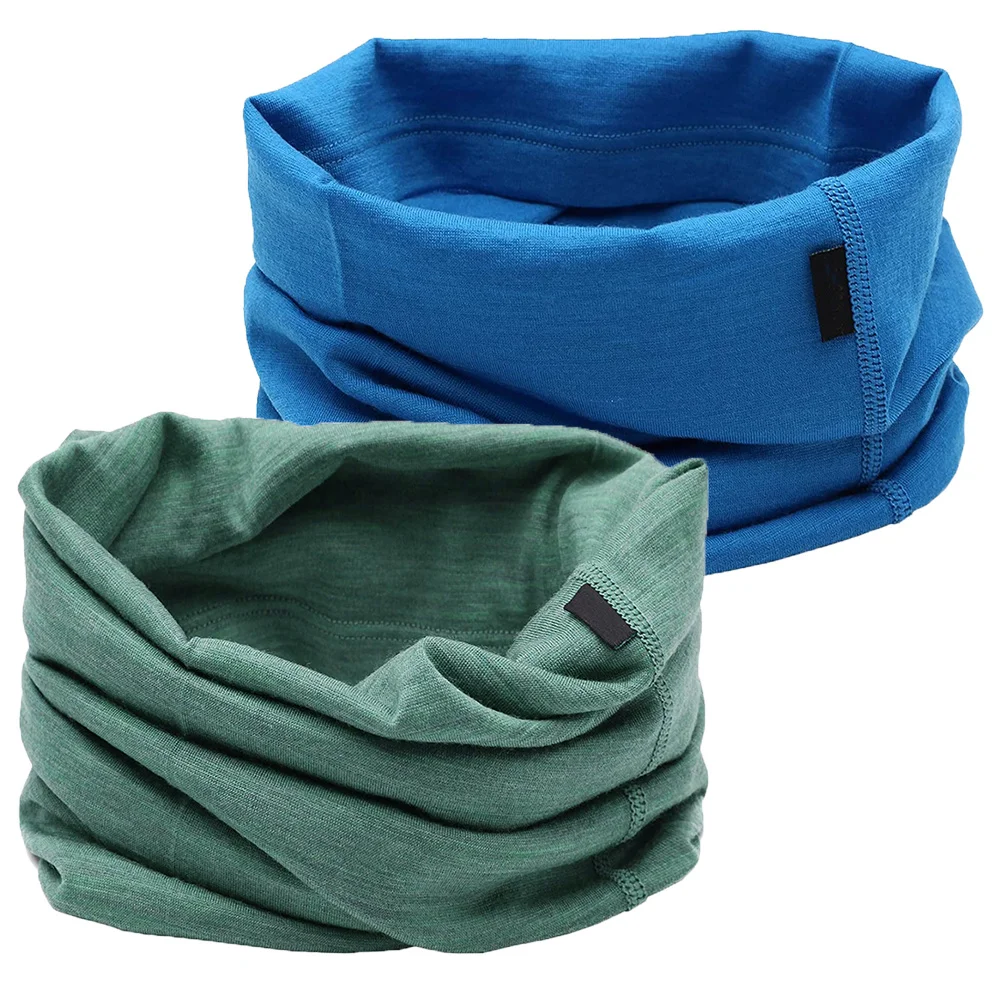 

Merino Wool Neck Gaiter Ski Neck Scarf Merino Wool Bandana Men Women Lightweight Scarf Wool Mask Headband Warm Ring Wrap Cover