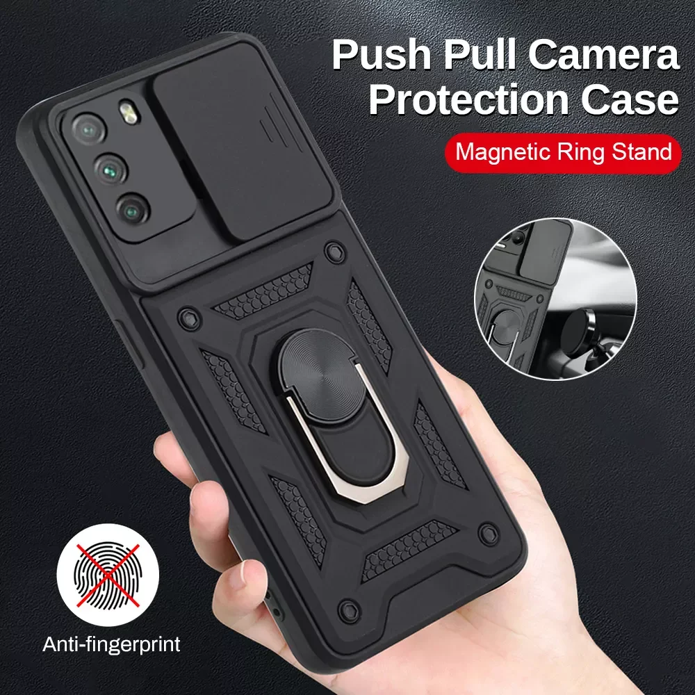 Armor Shockproof Coque For Poco Poko Litte X3 NFC M3 Pro F3 5G Case Car Magnetic Ring Stand Push Pull Camera Protect Shell Cover
Armor Shockproof Coque For Poco Poko Litte X3 NFC M3 Pro F3 5G Case Car Magnetic Ring Stand Push Pull Camera Protect Shell Cover