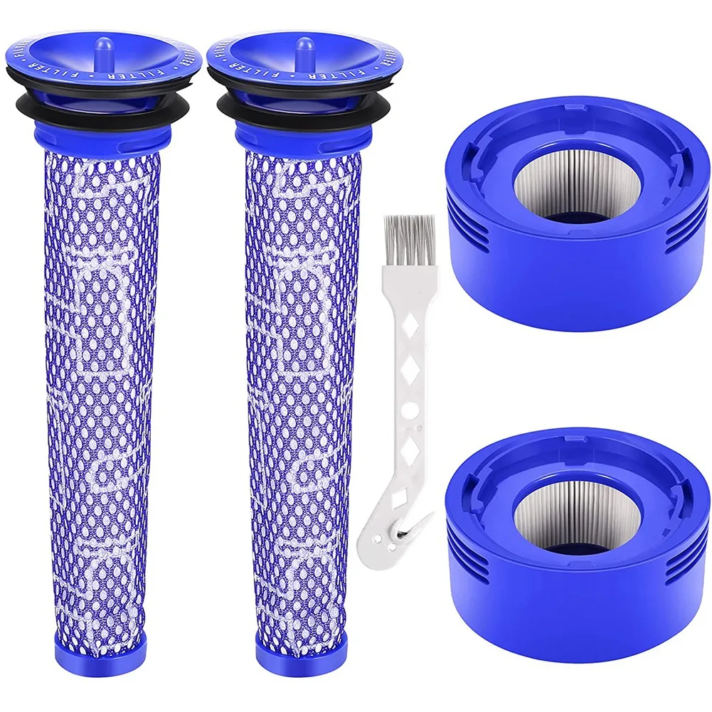 Replacement Filter Set Kit for Dyson V7 V8 Vacuum Cleaner Accessories, Replaces Part Number 965661-01 967478-01
Replacement Filter Set Kit for Dyson V7 V8 Vacuum Cleaner Accessories, Replaces Part Number 965661-01 967478-01