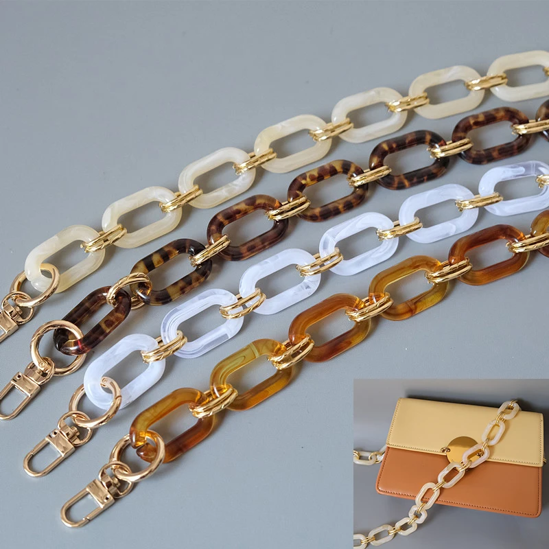45/85/118Cm Removable Acrylic Resin Chain Bag Strap For Handbag DIY Replacement Women Bag Handle Plastic Straps Bag Accessories
45/85/118Cm Removable Acrylic Resin Chain Bag Strap For Handbag DIY Replacement Women Bag Handle Plastic Straps Bag Accessories