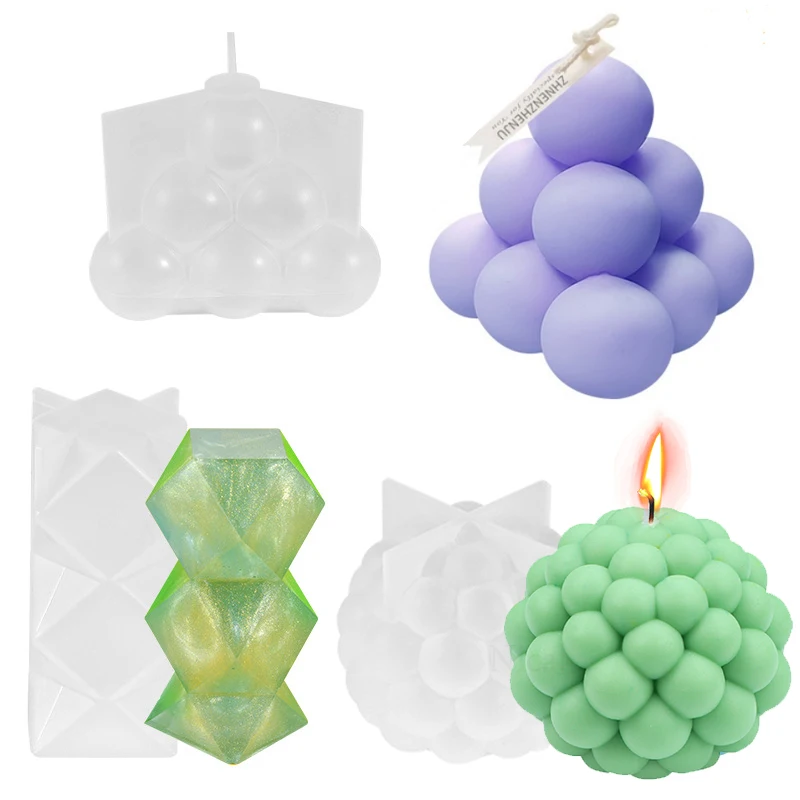 Bubble Polka Dots Silicone Candle Mold DIY Geometry Pyramid Candle Making Soap Crystal Resin Clay Mold Gift Art Craft Home Decor
Bubble Polka Dots Silicone Candle Mold DIY Geometry Pyramid Candle Making Soap Crystal Resin Clay Mold Gift Art Craft Home Decor
