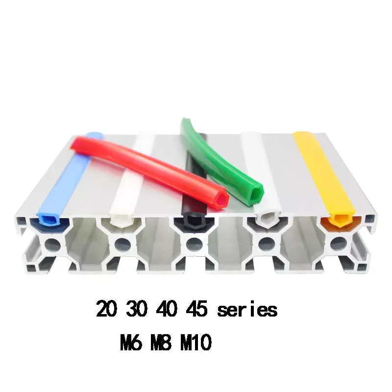 1meter 20/30/40/50 Series M6 M8 M10 Flat Seal 6mm/8mm/10mm for2020 Aluminum Profile Soft Slot Cover/ Panel Holder C-Beam Machine
1meter 20/30/40/50 Series M6 M8 M10 Flat Seal 6mm/8mm/10mm for2020 Aluminum Profile Soft Slot Cover/ Panel Holder C-Beam Machine