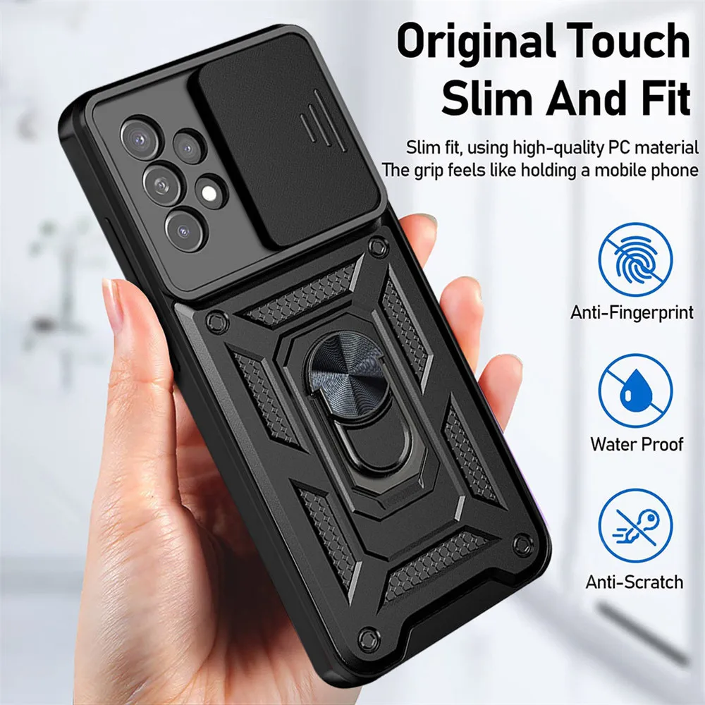 For Samsung A53 5G Case Ring Stand Armor Anti-fall Camera Protection Cover For Samsung Galaxy A53 A73 A33 5G Coque A 53 33 73
For Samsung A53 5G Case Ring Stand Armor Anti-fall Camera Protection Cover For Samsung Galaxy A53 A73 A33 5G Coque A 53 33 73