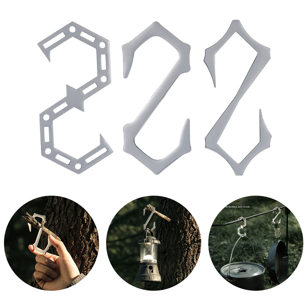 1PC High-quality Outdoor Hanging Hook S-Shaped Pot Pan Cookware Lamp Holder Hook For Camping Hiking Clothesline Storage Hanger
1PC High-quality Outdoor Hanging Hook S-Shaped Pot Pan Cookware Lamp Holder Hook For Camping Hiking Clothesline Storage Hanger