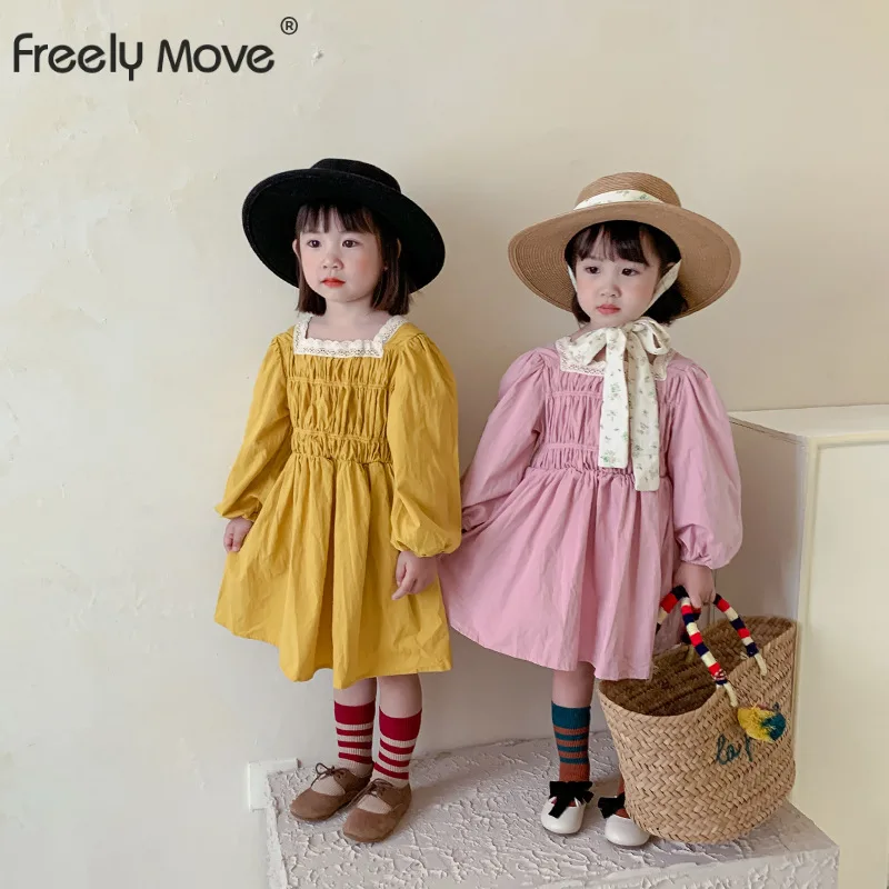 Freely Move Children'S Autumn Dress 2022 New Girls Dress Casual Kids Clothes Palace Style Pleated Baby Girl Princess Dress
Freely Move Children'S Autumn Dress 2022 New Girls Dress Casual Kids Clothes Palace Style Pleated Baby Girl Princess Dress
