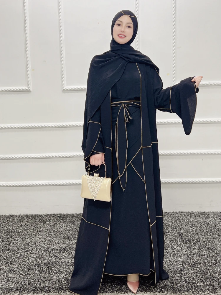 3 Piece Abaya Dubai Islam Outfit Turkey Muslim Set Hijab Dress Bangladesh Abayas for Women Kaftan Robe Femme Ensembles Musulmans
3 Piece Abaya Dubai Islam Outfit Turkey Muslim Set Hijab Dress Bangladesh Abayas for Women Kaftan Robe Femme Ensembles Musulmans