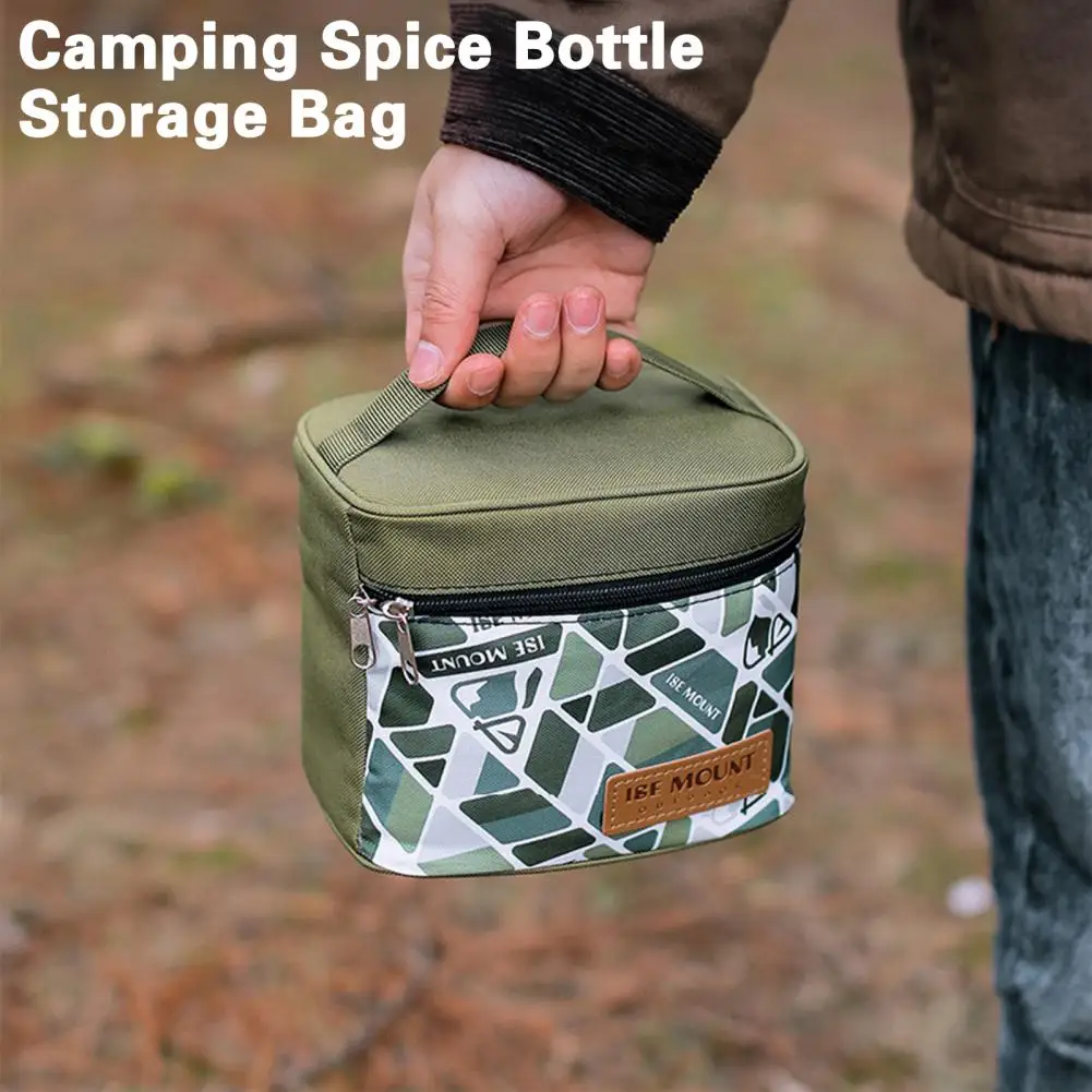 Easy to Carry Portable Storage Bag Oxford Cloth Spice Storage Bag Waterproof Seasoning Bottle Storage Bag Storage Items
Easy to Carry Portable Storage Bag Oxford Cloth Spice Storage Bag Waterproof Seasoning Bottle Storage Bag Storage Items