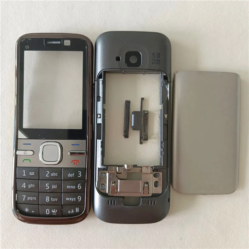 Для Nokia C5 C5-00 Новый Полный Чехол для корпуса телефона запасные части + английская и арабская клавиатура
Для Nokia C5 C5-00 Новый Полный Чехол для корпуса телефона запасные части + английская и арабская клавиатура