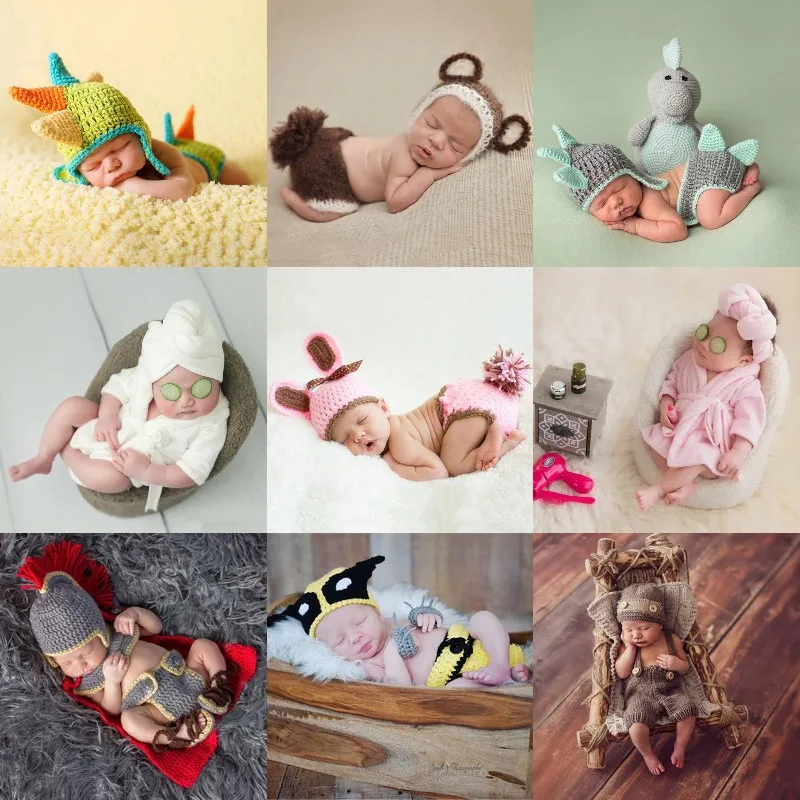 Newborn Photography Props Crothet Baby Clothes Boy Clothing Boys Accessories Infant Girl Costume Crocheted Handmade Outfit 1Set
Newborn Photography Props Crothet Baby Clothes Boy Clothing Boys Accessories Infant Girl Costume Crocheted Handmade Outfit 1Set