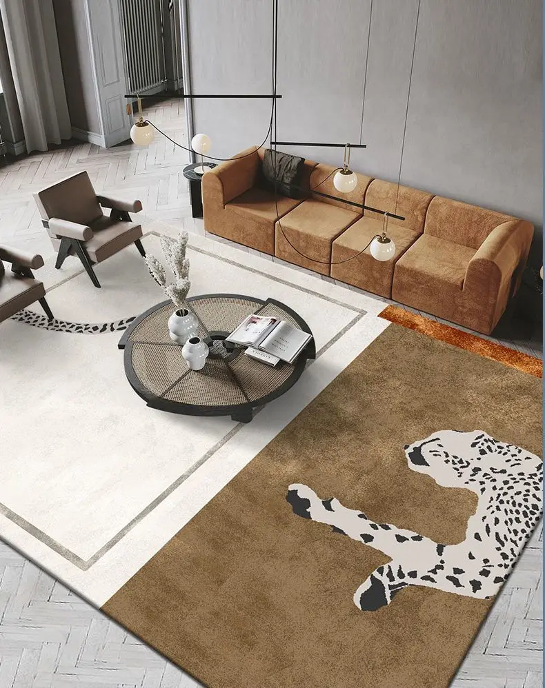 Nordic Leopard Carpet Fleece Carpets For Living Room Soft Bedroom Carpet Artistic Rug Plush Rugs Furry Floor Mat Room Decor
Nordic Leopard Carpet Fleece Carpets For Living Room Soft Bedroom Carpet Artistic Rug Plush Rugs Furry Floor Mat Room Decor