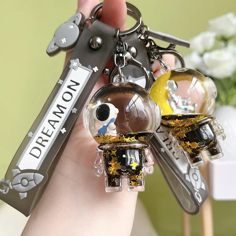 Disney Creative Into Oil Floating Astronaut Keychain Astronaut Quicksand Bottle Keychain Schoolbag Pendant Small Gift Decoration
Disney Creative Into Oil Floating Astronaut Keychain Astronaut Quicksand Bottle Keychain Schoolbag Pendant Small Gift Decoration