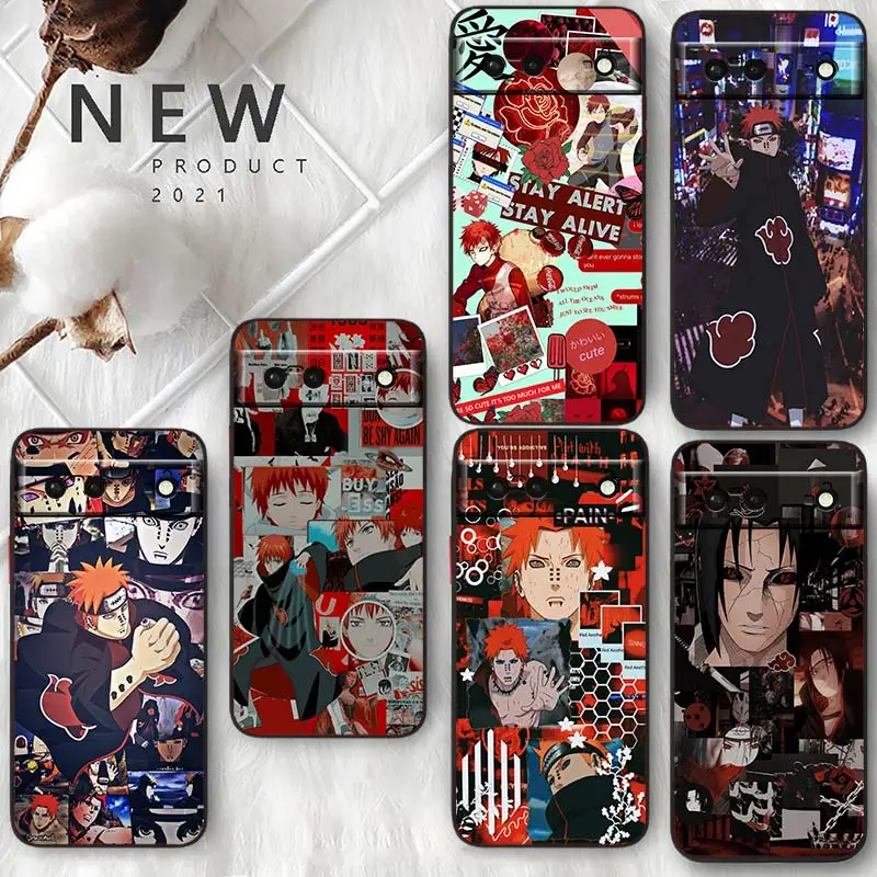 Poster Cool Naruto Art For Google Pixel 7 6 Pro 6A 5A 5 4 4A XL 5G Black Phone Case Shell Soft Silicone Fundas Coque Capa
Poster Cool Naruto Art For Google Pixel 7 6 Pro 6A 5A 5 4 4A XL 5G Black Phone Case Shell Soft Silicone Fundas Coque Capa
