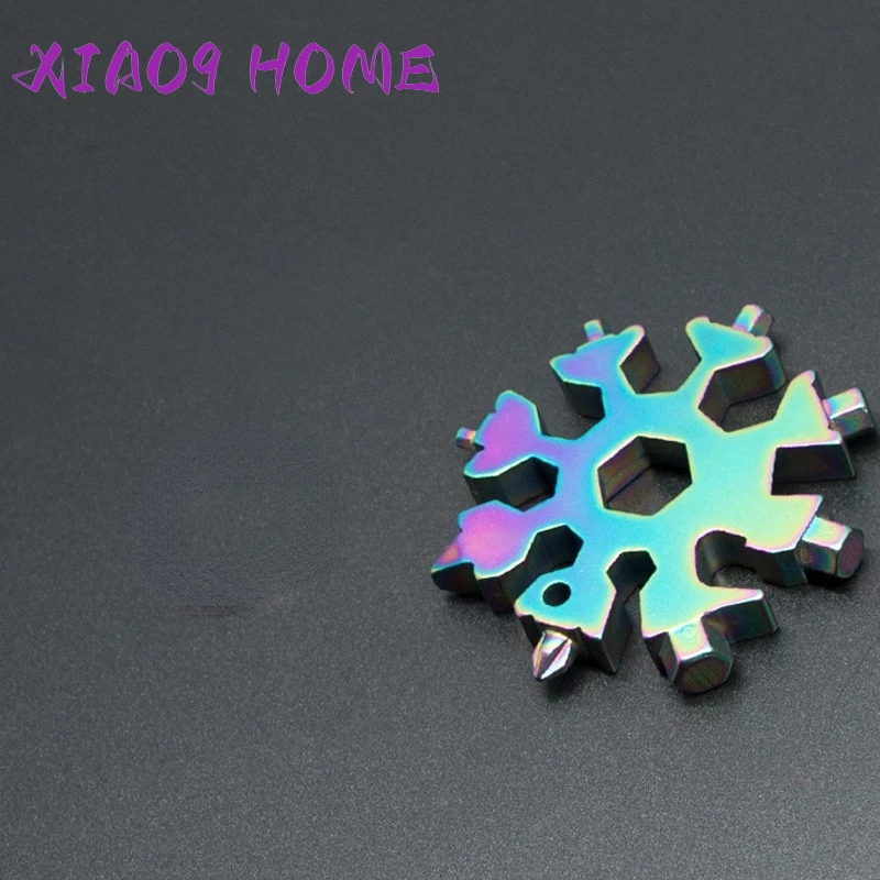 18-in-1 Stainless Steel Snowflakes Multi-tool Tool 18 In 1 Multifunctional Tool Snowflake Multi-purpose Wrench
18-in-1 Stainless Steel Snowflakes Multi-tool Tool 18 In 1 Multifunctional Tool Snowflake Multi-purpose Wrench