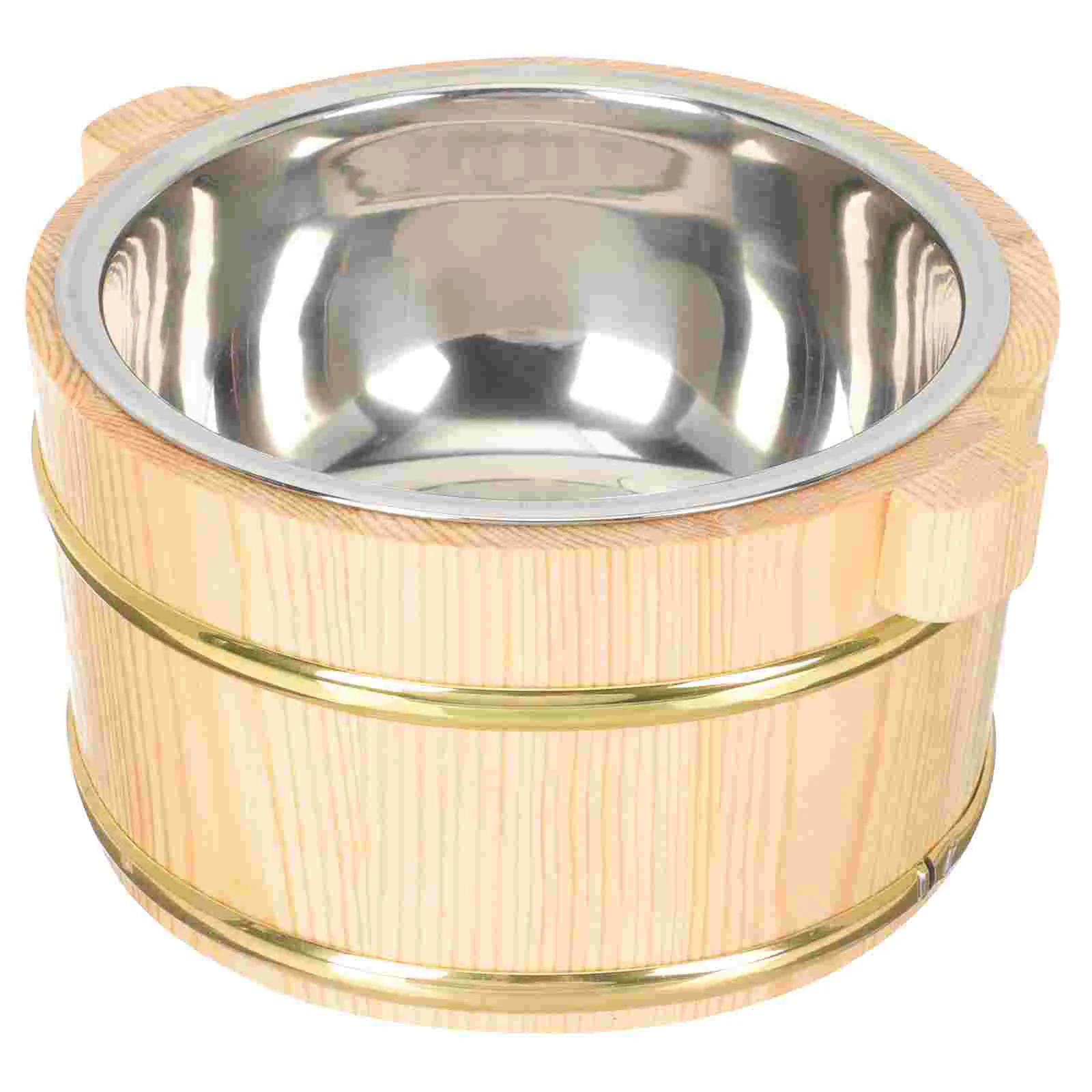 Rice Sushi Bowl Tub Bucket Wood Wooden Oke Mixing Hangiri Steamed Serving Japanese Cooling Container Maker Cask Tool Sour Basket
Rice Sushi Bowl Tub Bucket Wood Wooden Oke Mixing Hangiri Steamed Serving Japanese Cooling Container Maker Cask Tool Sour Basket