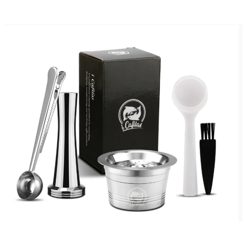 Многоразовые кофейные капсулы Icafilas из нержавеющей стали Cafissimo подходят для кофейных капсул Cafissmio
Многоразовые кофейные капсулы Icafilas из нержавеющей стали Cafissimo подходят для кофейных капсул Cafissmio