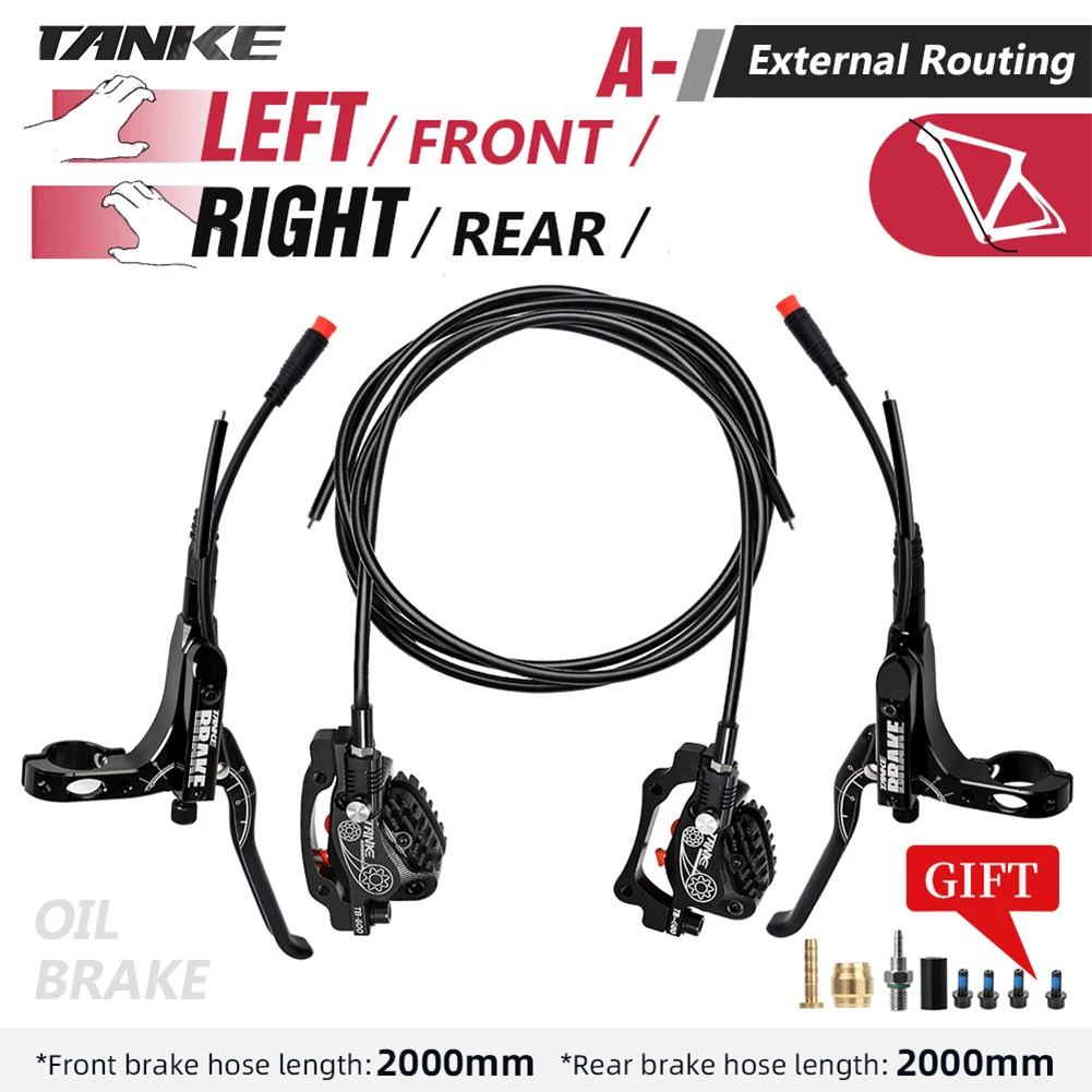 TANKE Hydraulic Brake 4 Piston Electric Disc Brake Alloy Electric Bicycle Scooter Power Off Oil Brakes Disc Piston Parts
TANKE Hydraulic Brake 4 Piston Electric Disc Brake Alloy Electric Bicycle Scooter Power Off Oil Brakes Disc Piston Parts