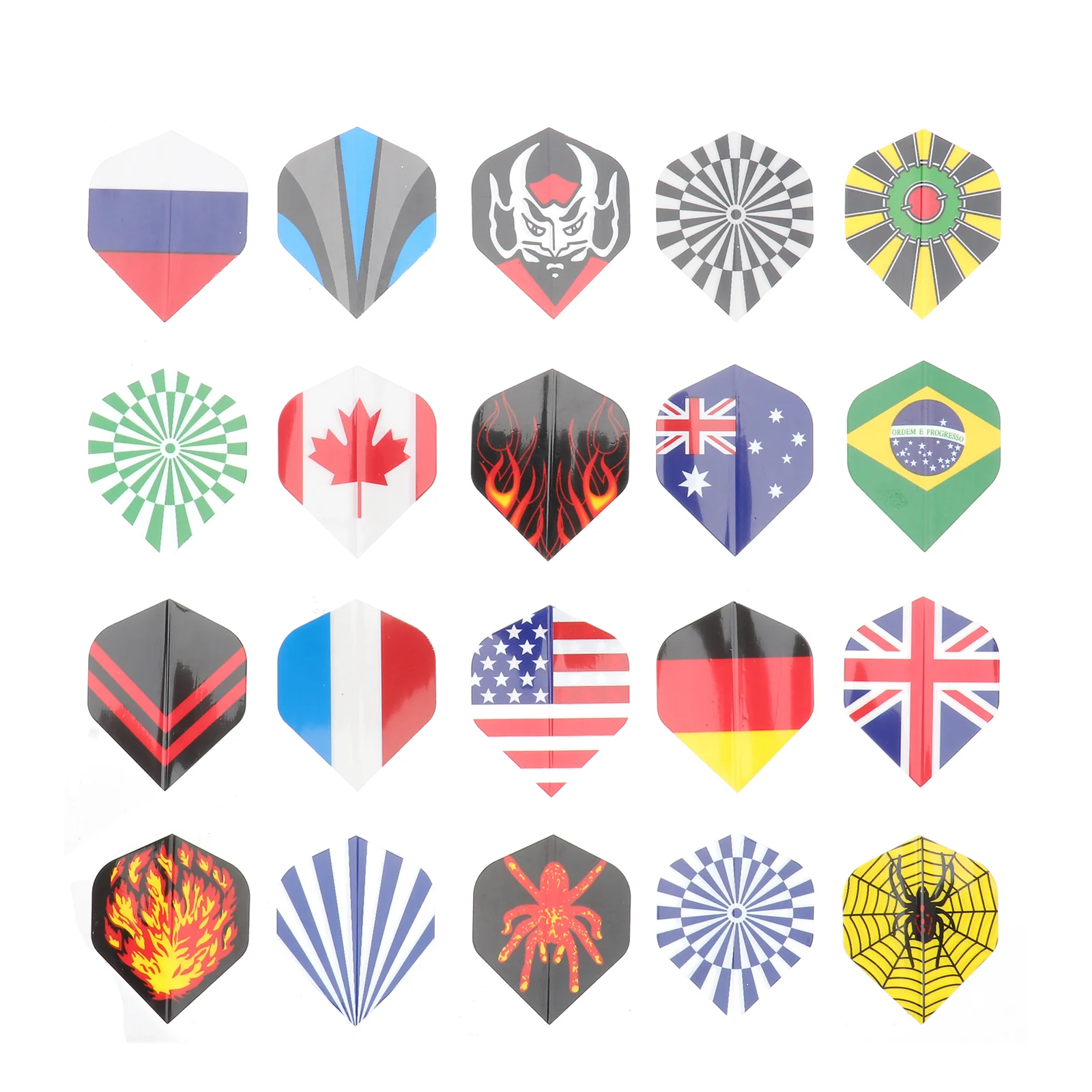 60Pcs Mixed Style Professional Dart Flights Darts Accessory Outdoor and Indoor Sports Standard Dart Tail
60Pcs Mixed Style Professional Dart Flights Darts Accessory Outdoor and Indoor Sports Standard Dart Tail