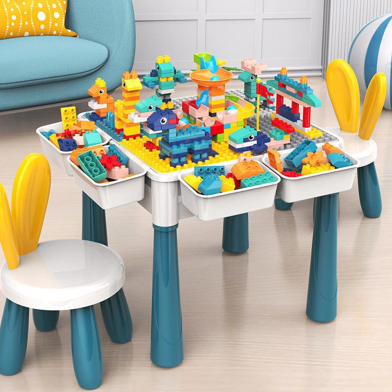 Multifunctional Building Table Kids Activity Big Building Blocks Compatible Educational Children Table Large Block Toys Gifts
Multifunctional Building Table Kids Activity Big Building Blocks Compatible Educational Children Table Large Block Toys Gifts