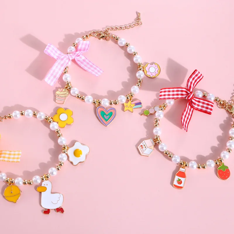 Pet Bow Pearl Collar Cat Jewelry Pendant Necklace Dog Sweet Decorations Puppy Rhinestone Collar Chihuahua Accessories
Pet Bow Pearl Collar Cat Jewelry Pendant Necklace Dog Sweet Decorations Puppy Rhinestone Collar Chihuahua Accessories