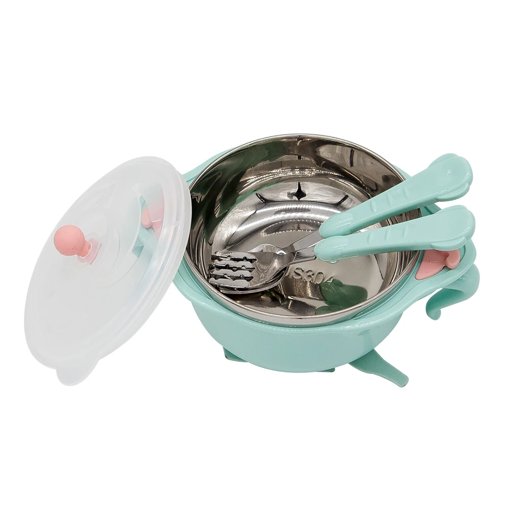 Baby Dinnerware Set Children Utensil Stainless Steel Kids Tableware Learning Dishes Food Feeding Sucker Bowl+Spoon+Fork+Mat
Baby Dinnerware Set Children Utensil Stainless Steel Kids Tableware Learning Dishes Food Feeding Sucker Bowl+Spoon+Fork+Mat