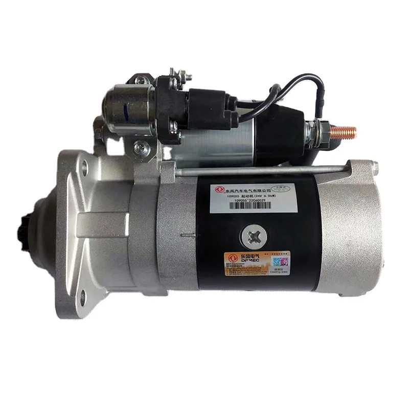 Original Quality 4BT Diesel Engine Parts 24V 6.0KW Starter Motors 109055 5565913
Original Quality 4BT Diesel Engine Parts 24V 6.0KW Starter Motors 109055 5565913