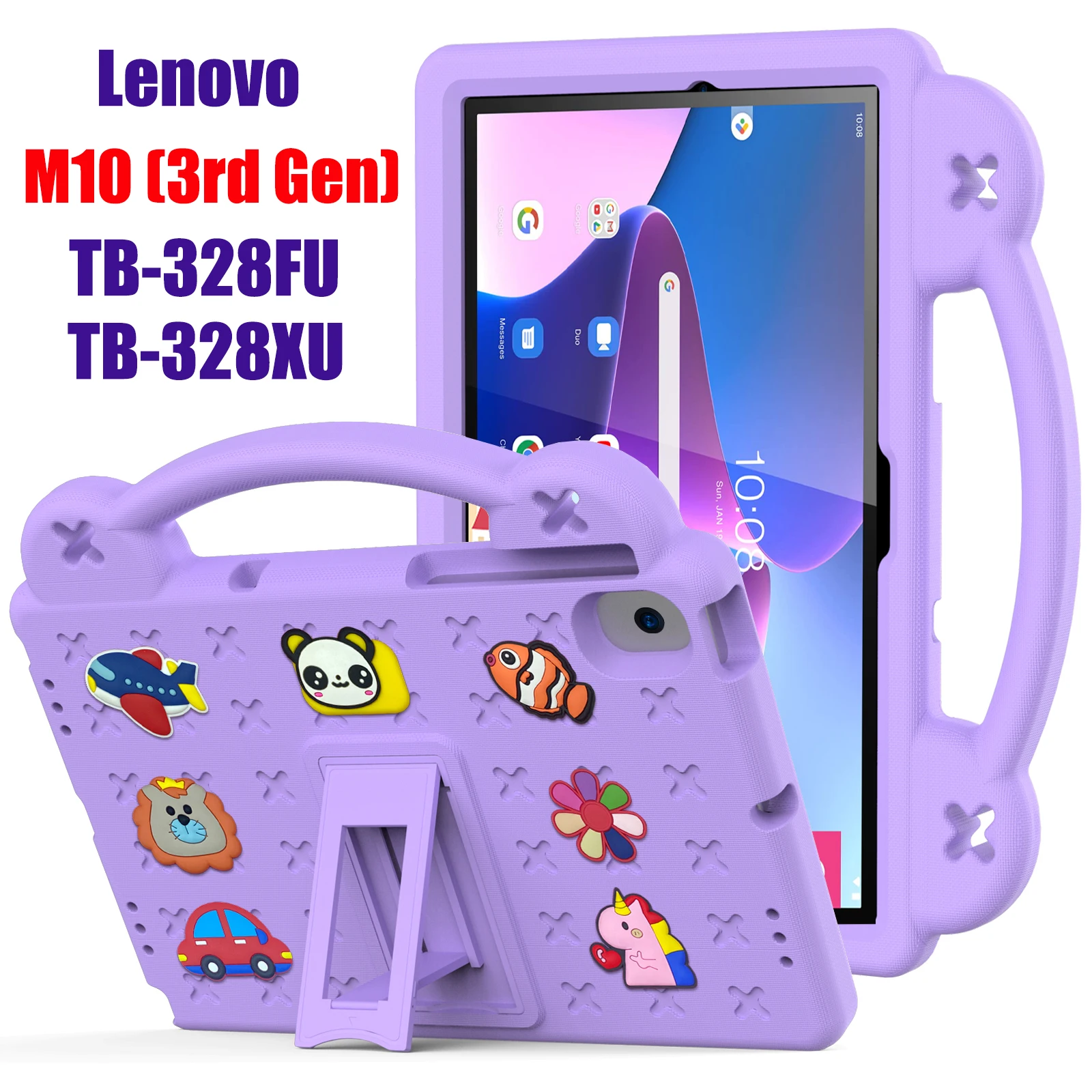 Детский чехол для Lenovo Tab M10 (3-е поколение) Φ/TB-328FU 2022 10,1 ", противоударный чехол с подставкой, Ручной Чехол
Детский чехол для Lenovo Tab M10 (3-е поколение) Φ/TB-328FU 2022 10,1 ", противоударный чехол с подставкой, Ручной Чехол