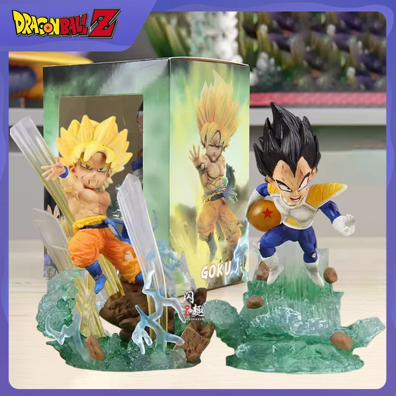 11cm Dragon Ball Goku Anime Figures Vegeta Son Goku Figurine Pvc Statue Model Collection Room Ornament Toys Children Gifts
11cm Dragon Ball Goku Anime Figures Vegeta Son Goku Figurine Pvc Statue Model Collection Room Ornament Toys Children Gifts