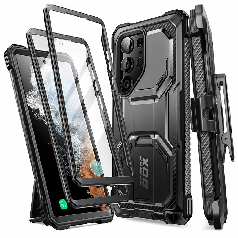 For Samsung Galaxy S23 Ultra Case (2023 Release) 6.8 inch I-BLASON Armorbox Full-Body Rugged Case with Built-in Screen Protector
For Samsung Galaxy S23 Ultra Case (2023 Release) 6.8 inch I-BLASON Armorbox Full-Body Rugged Case with Built-in Screen Protector