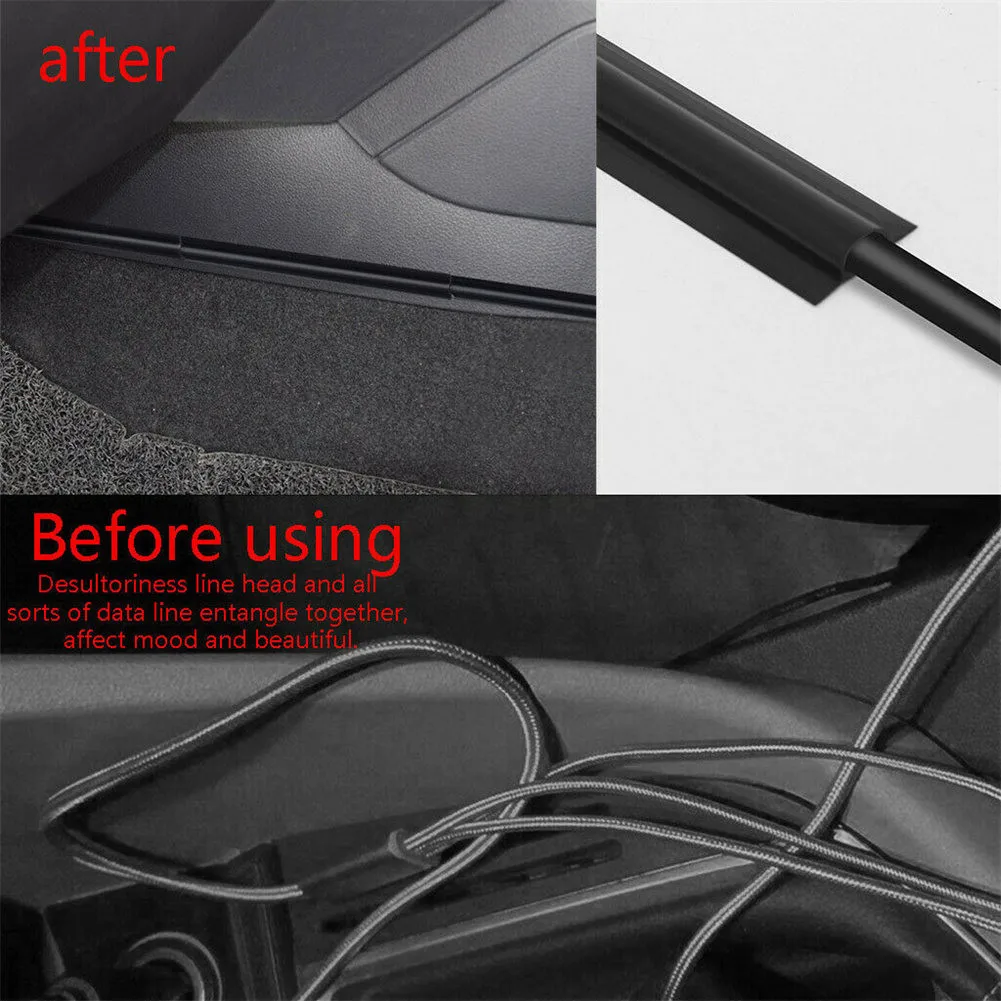4pcs Car Products Concealed Wire Cover PVC Line Sleeve For Car Cable Clips Auto Accessories Easy Use Interior Parts Durable 
4pcs Car Products Concealed Wire Cover PVC Line Sleeve For Car Cable Clips Auto Accessories Easy Use Interior Parts Durable