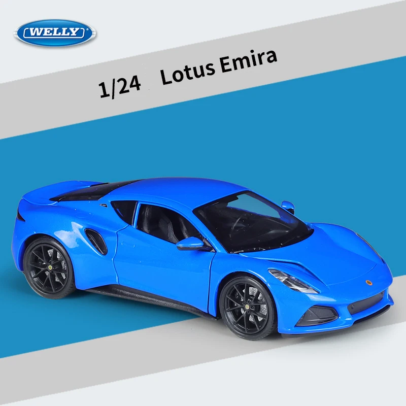 WELLY 1:24 Lotus Emira Supercar Alloy Car Diecasts & Toy Vehicles Car Model Miniature Scale Model Car For Children
WELLY 1:24 Lotus Emira Supercar Alloy Car Diecasts & Toy Vehicles Car Model Miniature Scale Model Car For Children