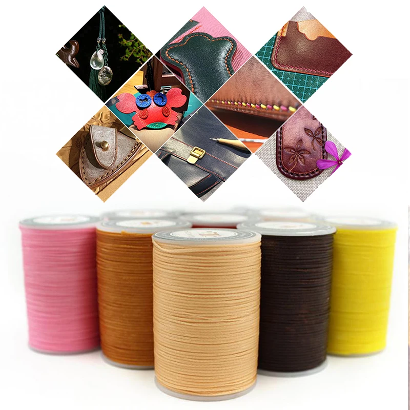 90m 0.8mm Leather Polyester Waxed Thread String Cord Handmade Diy Sewing Flat Wax Flat Lines Handicraft Tools Stitching Supplies
90m 0.8mm Leather Polyester Waxed Thread String Cord Handmade Diy Sewing Flat Wax Flat Lines Handicraft Tools Stitching Supplies