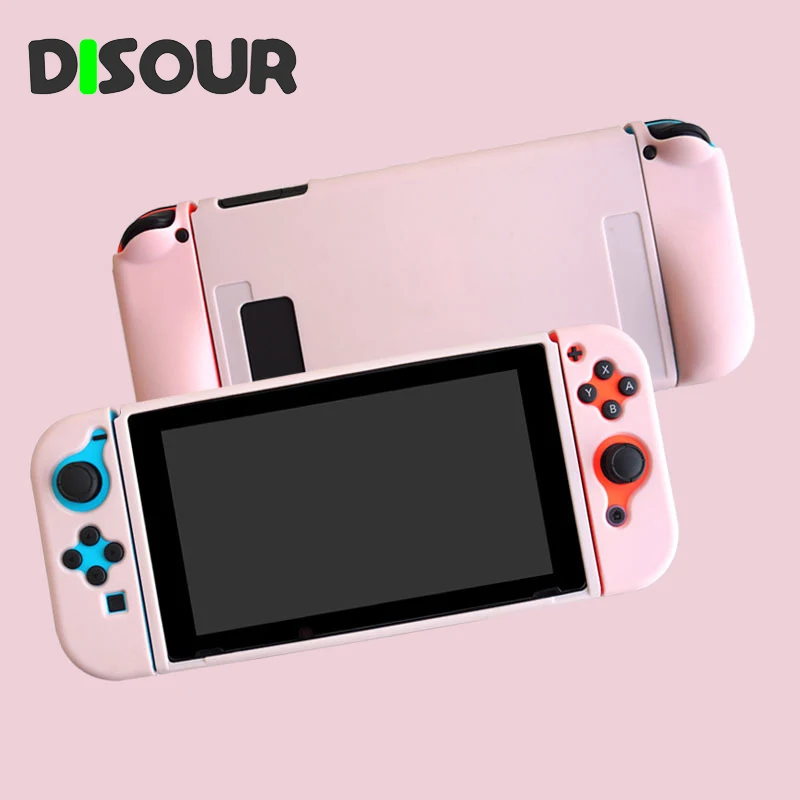 DISOUR Soft TPU Protective Case for Nintendo Switch JoyCons Shell Split Console Case Full Cover for Switch NS Accessories
DISOUR Soft TPU Protective Case for Nintendo Switch JoyCons Shell Split Console Case Full Cover for Switch NS Accessories