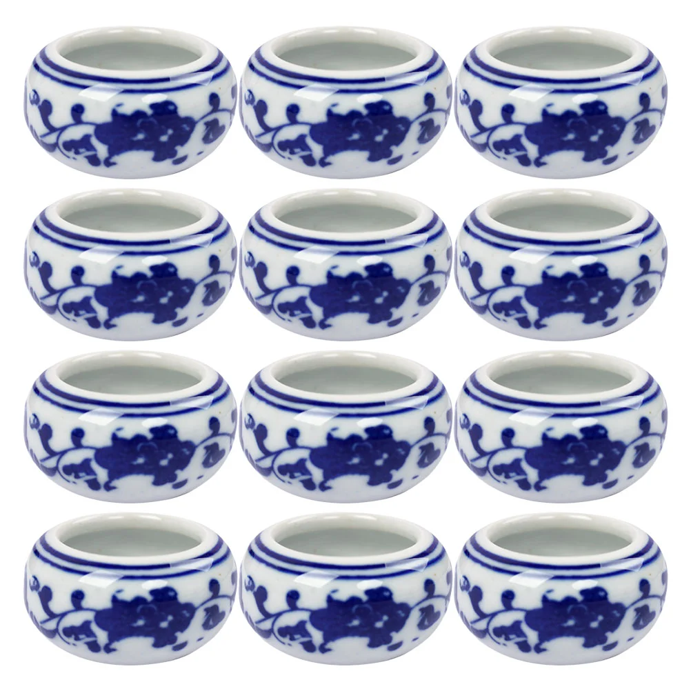 12 Pcs Ashtray Celadon Brush Wash Ink Butterfly Holder Multi-functional Dish Painting Calligraphy Bowl Student
12 Pcs Ashtray Celadon Brush Wash Ink Butterfly Holder Multi-functional Dish Painting Calligraphy Bowl Student