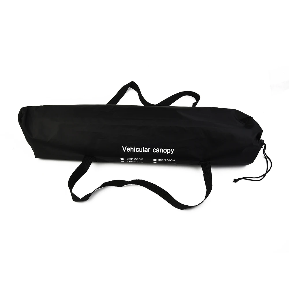 High Quality New Sun Canopy 210D Polyester 300cm Awning Black Heavy Duty Popular Portable Shelter Sunshade Suv Universal
High Quality New Sun Canopy 210D Polyester 300cm Awning Black Heavy Duty Popular Portable Shelter Sunshade Suv Universal