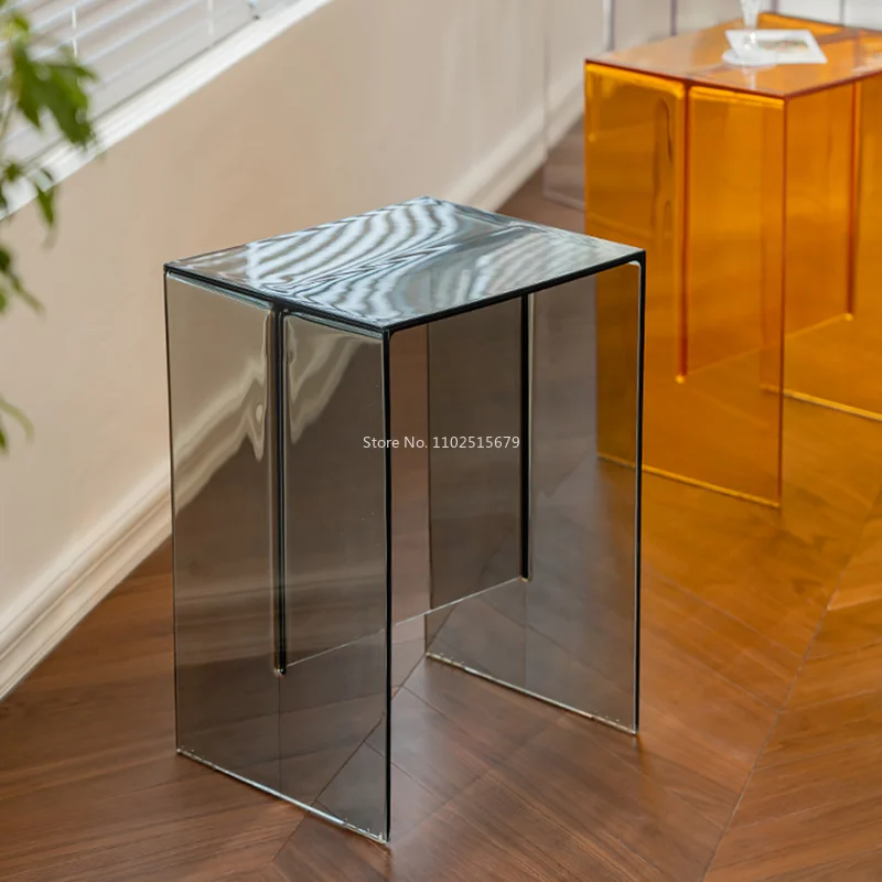 Acrylic Coffee Table Living Room Sofa Side Table Bedside Table Light Luxury Modern Storage Small Table Storage Rack Home Furnitu
Acrylic Coffee Table Living Room Sofa Side Table Bedside Table Light Luxury Modern Storage Small Table Storage Rack Home Furnitu