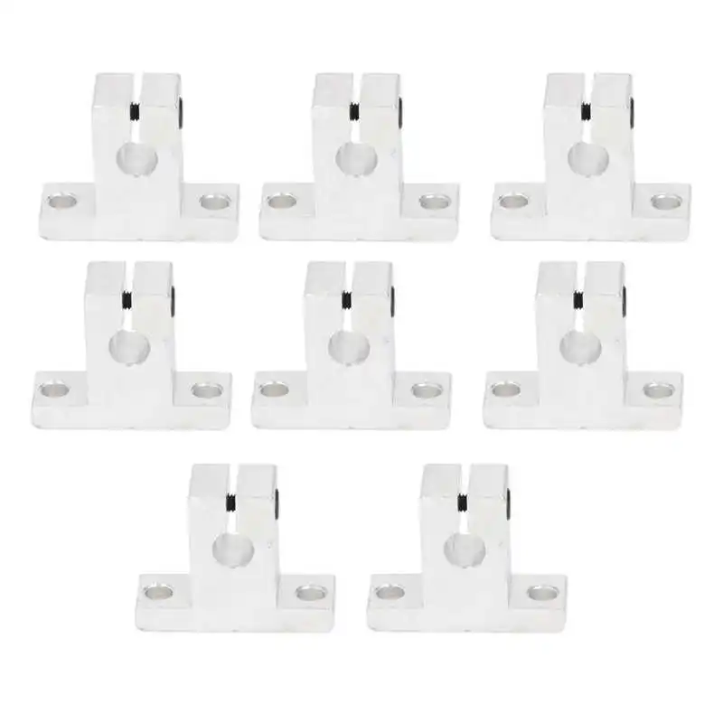 8Pcs Linear Motion Rail Clamping Rod Guide Support Aluminum for Shaft 3D Printer Accessory
8Pcs Linear Motion Rail Clamping Rod Guide Support Aluminum for Shaft 3D Printer Accessory