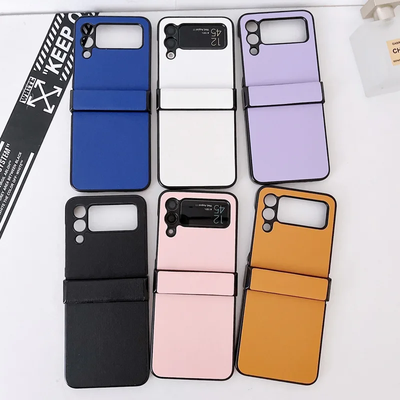 Simple Style Plain Leather Phone Case for Samsung Galaxy Z Flip 4 3 Hard Cover for ZFlip3 Zflip4 Solid Shell Bracket
Simple Style Plain Leather Phone Case for Samsung Galaxy Z Flip 4 3 Hard Cover for ZFlip3 Zflip4 Solid Shell Bracket