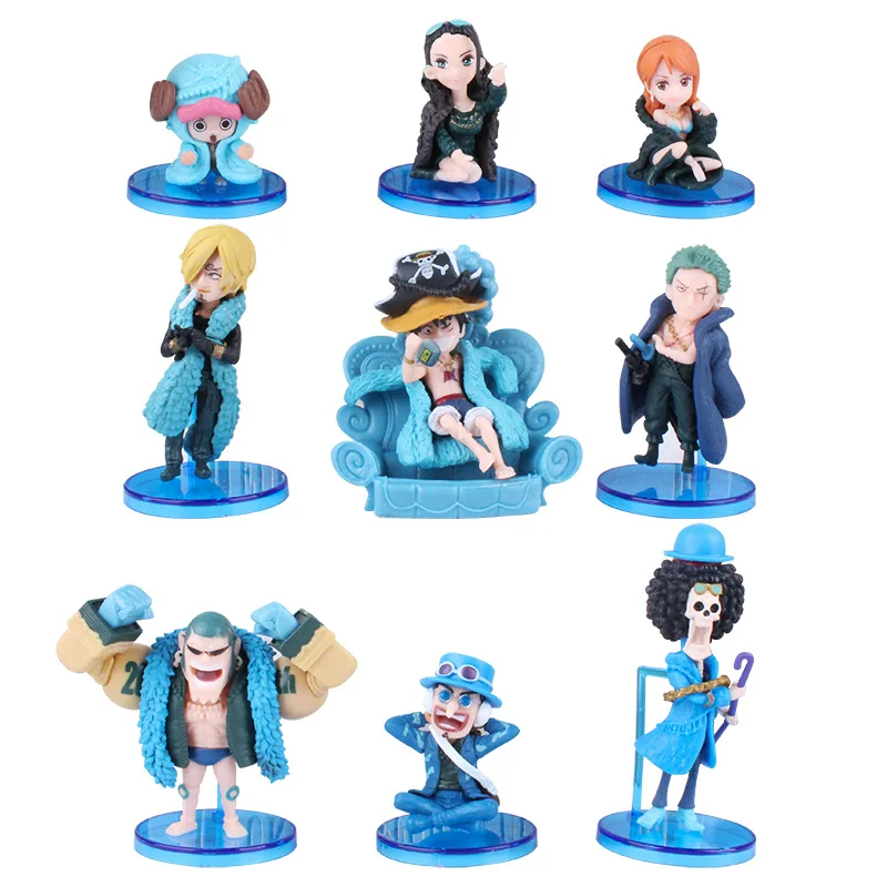 9PCS 12CM One Piece Anime Figures PVC Action Model Dolls Figure Toys Cute Luffy Nami Zoro Collection Brinquedos Full Set
9PCS 12CM One Piece Anime Figures PVC Action Model Dolls Figure Toys Cute Luffy Nami Zoro Collection Brinquedos Full Set