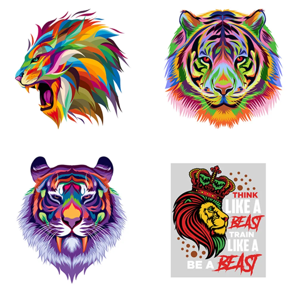 Lion King Fashion Clothes Printing Iron on Patch for Clothes Crown Heat Transfer Printing T-Shirt Stickers DIY Washable Hooides
Lion King Fashion Clothes Printing Iron on Patch for Clothes Crown Heat Transfer Printing T-Shirt Stickers DIY Washable Hooides