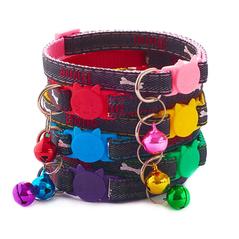 Adjustable Pet Cat Collar Cute Print Pet Puppy Dog Kitten Neck Ring Cat Collar with Bells Pet Supplies Cat Chain Drop Shipping 
Adjustable Pet Cat Collar Cute Print Pet Puppy Dog Kitten Neck Ring Cat Collar with Bells Pet Supplies Cat Chain Drop Shipping