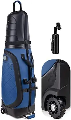 Travel Bags for Airlines with Wheels and ABS Hard Shell Top,Protect Your Clubs,Waterproof Abrison Resistant PVC Tarp Based and
Travel Bags for Airlines with Wheels and ABS Hard Shell Top,Protect Your Clubs,Waterproof Abrison Resistant PVC Tarp Based and