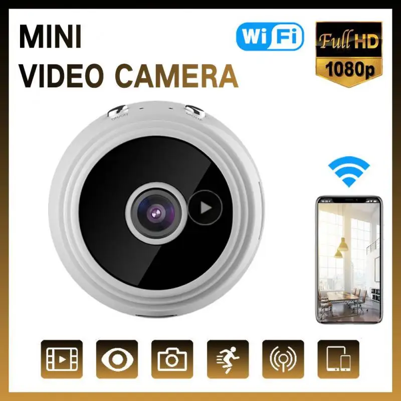 Беспроводная мини-камера 1080P WIFI для домашней безопасности, миниатюрная, с Wi-Fi
Беспроводная мини-камера 1080P WIFI для домашней безопасности, миниатюрная, с Wi-Fi
