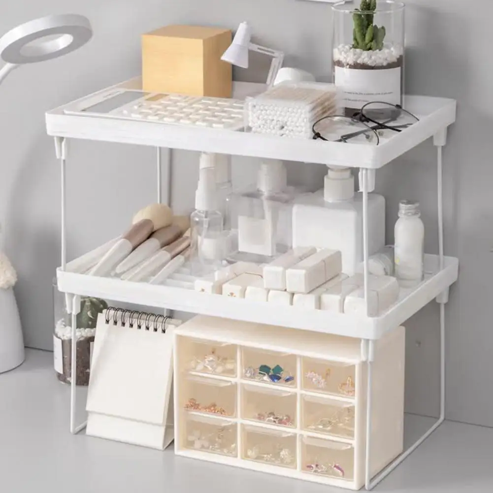 Bathroom Kitchen Storage Rack Metal Cupboard Storage Shelf Non-Skid Spice Rack Single Layer Kitchenwares Organizer Saving Space
Bathroom Kitchen Storage Rack Metal Cupboard Storage Shelf Non-Skid Spice Rack Single Layer Kitchenwares Organizer Saving Space