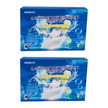 Laundry Tablets Washing Powder Underwear Detergent Sheet Paper Clothing Cleaning
