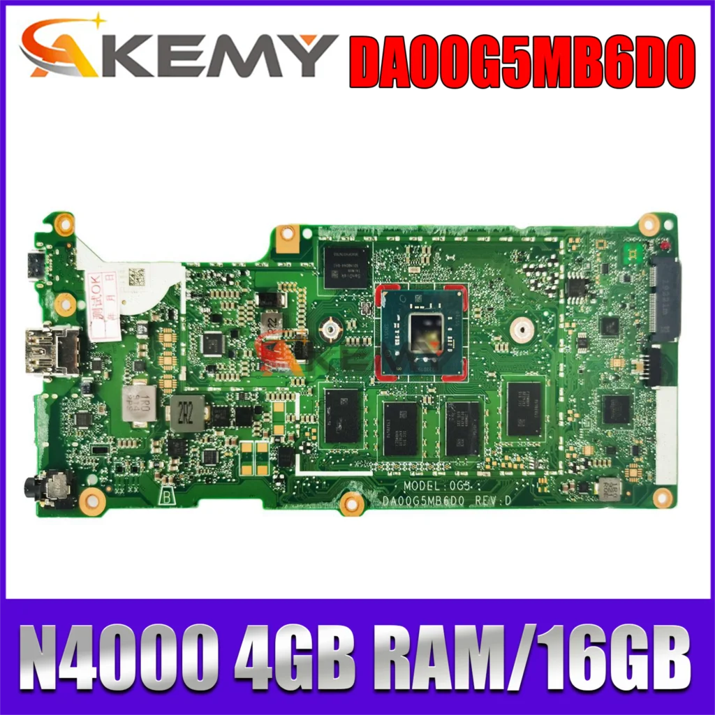 L52557-001 For HP Chromebook 11 G7 EE Motherboard N4000 4GB RAM/16GB da00g5mb6d0 tset ok
L52557-001 For HP Chromebook 11 G7 EE Motherboard N4000 4GB RAM/16GB da00g5mb6d0 tset ok