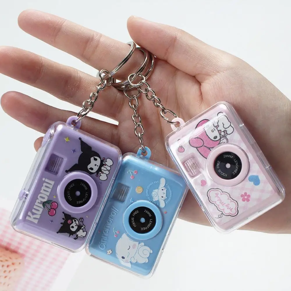 Sanriod Keychain Cute My Melody Anime Cinnamoroll Cartoon Kuromi Animal Camera Toy Girl Bag Key Buckle Pendant Accessories gifts
Sanriod Keychain Cute My Melody Anime Cinnamoroll Cartoon Kuromi Animal Camera Toy Girl Bag Key Buckle Pendant Accessories gifts