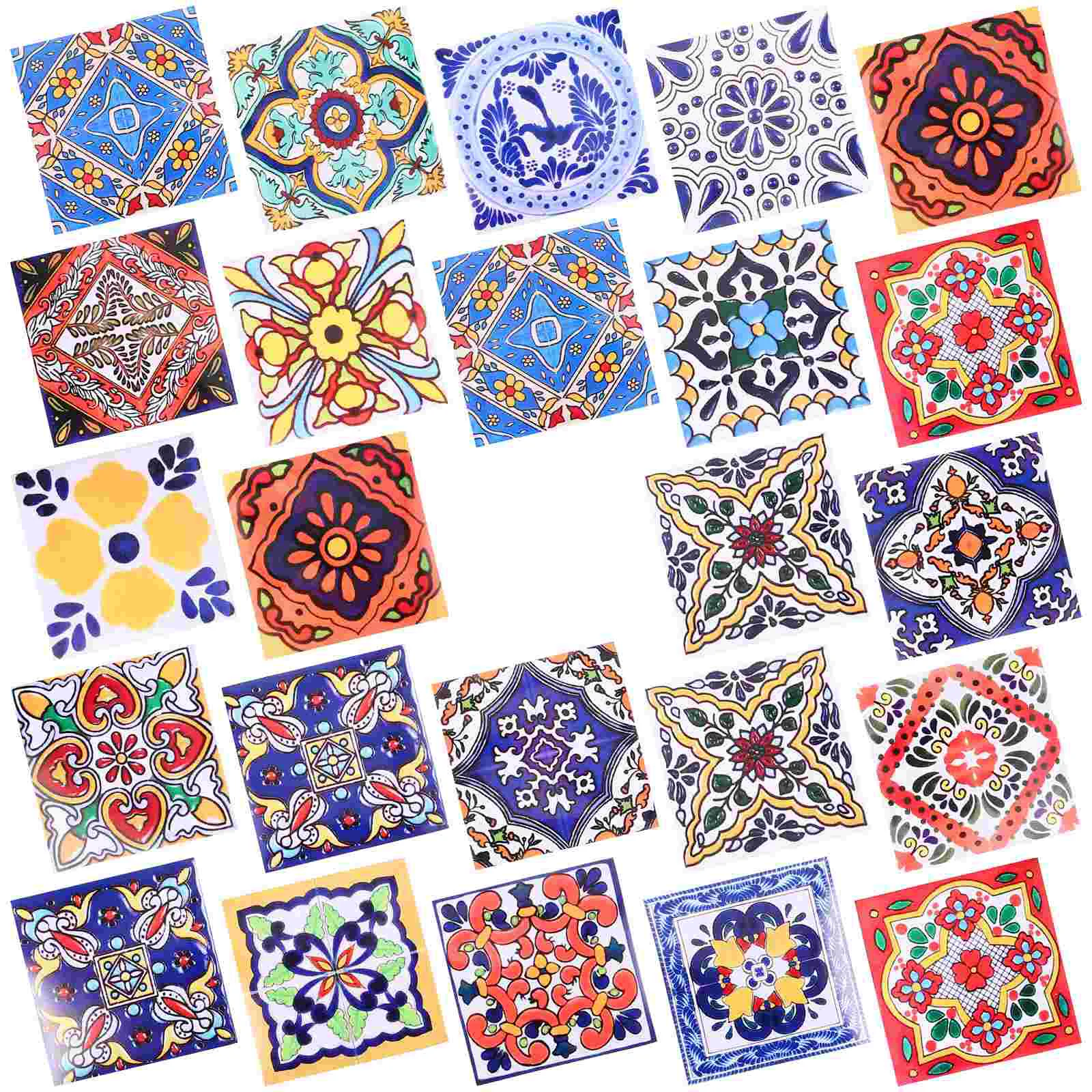 Vintage Self-adhesive Tile Decals Wall Stickers Mandala Tiles Decals Decorative Wall Decals
Vintage Self-adhesive Tile Decals Wall Stickers Mandala Tiles Decals Decorative Wall Decals