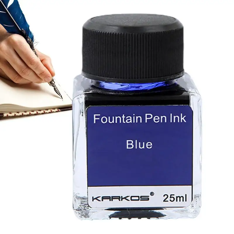 

Calligraphy Pen Ink 25ml Colorful Dip Pen Ink Caligrapher Pen Ink Bottle Drawing Writing Art Ink For Students Teachers Artists