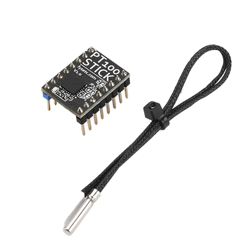 3Pin Temperature Header PT100 Stick Temperature Sensor for 3D Printer VORON 2.2 Spider Motherboard
3Pin Temperature Header PT100 Stick Temperature Sensor for 3D Printer VORON 2.2 Spider Motherboard