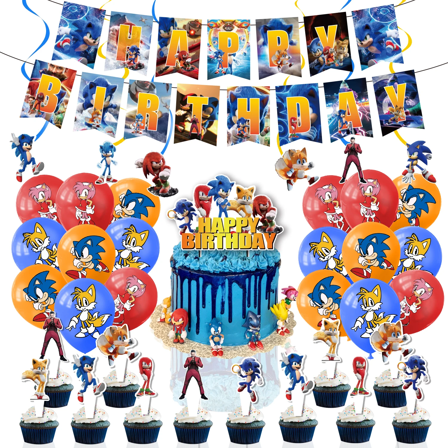 Super Hedgehog Theme Birthday Party Decor Paper Banner Spirals Latex Balloons Hedgehog Funny Birthday Party Supplies For Kids
Super Hedgehog Theme Birthday Party Decor Paper Banner Spirals Latex Balloons Hedgehog Funny Birthday Party Supplies For Kids